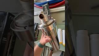 Магистральный фильтр для очистки воды  #ремонтквартир #фильтр #фильтрдляводы #сантехника