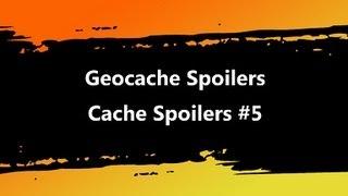 Geocache spoilers cache spoilers. ep5