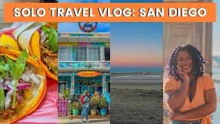 San diego & tijuana solo travel vlog   | things to do, hostels, street food tour, new friends