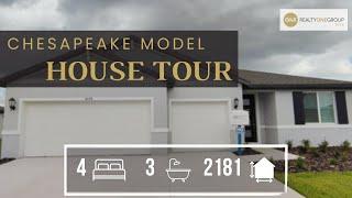 Chesapeake Model Tour - Salt Meadows by Meritage Homes in Parrish, FL