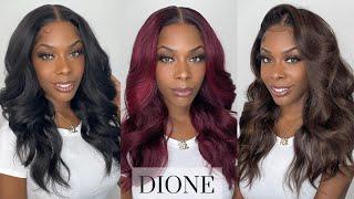 Wig Show & Tell | Outre Melted Hairline Synthetic Lace Front Wig - Dione | HairSoFlyShop 🫶