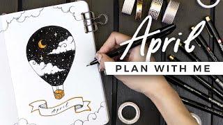 PLAN WITH ME | April 2022 Bullet Journal Setup