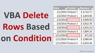 VBA Macro to Delete Rows Based on Cell Values