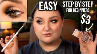 A TRUE BEGINNERS GUIDE TO EYESHADOW | EXTREMELY EASY & IN DEPTH TUTORIAL + LASH APPLICATION