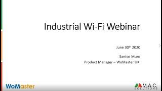 Webinar - WoMaster Industrial WiFI