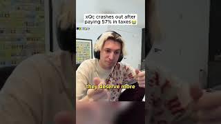 xQc pays 57% in TAXES?!