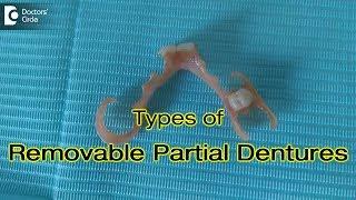 Types of removable partial Dentures - Dr. Muddugangadhar B C