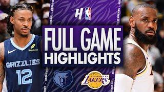 Memphis Grizzlies vs Los Angeles Lakers - Full Game Highlights | December 15, 2024-25 NBA Season