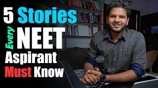 5 Stories Every NEET Aspirant MUST Know Before "Exam-Day" | Anuj Pachhel