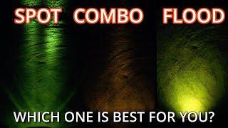 LED Pods Light Patterns Explained | spot vs Lasfit flood vs combo