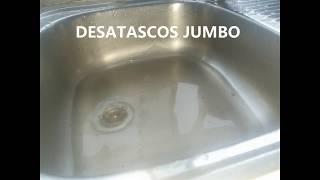 desatascos jumbo, desatasco de fregadero