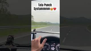 Tata Punch Ka Systumm Amazing Stability On highways #tatapunch #shorts