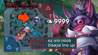 NEVER CELEBRATE TOO EARLY!! (Trashtalker got knock up‍️) - Mobile Legends