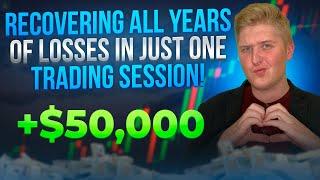 I make +$50,000 with Binary Options This Strategy | Never Loss 100%