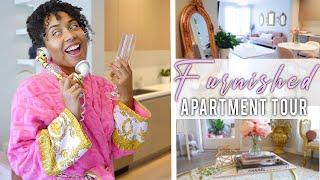 My Fully Furnished GLAM Apartment Tour | Natalie Odell