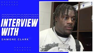 Damone Clark: Postgame Week 6 #DETvsDAL | Dallas Cowboys 2024