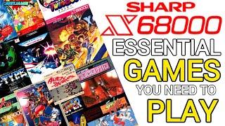 The Best X68000 Games That You Must Play (Time Stamps) #x68000 #sharpx68000 #retrogaming