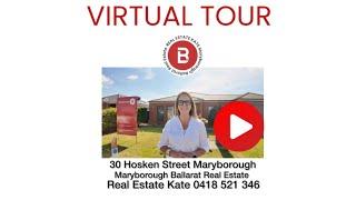 30 Hosken Street Maryborough - Virtual tour - Real Estate Kate