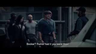 Chuck Norris scene in The Expendables 2 HD 720p