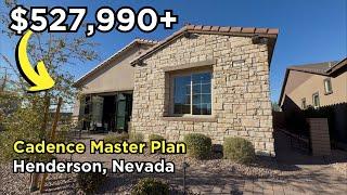 New Henderson Single Story Homes For Sale in Cadence Master Plan