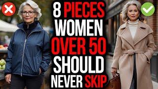 8 INVESTMENT Pieces EVERY Woman OVER 50 Should Own!