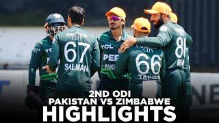 Full Highlights | Pakistan vs Zimbabwe | 2nd ODI | PCB | MD2K