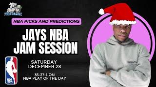 NBA Picks & Predictions Saturday 12/28/24 | Jay's NBA Jam Session