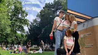 Exam season University of Vienna  study vlog 