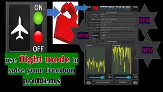 How to setup Your Freedom  VPN|PART 2(FLIGHT MODE) STEP BY STEP TUTORIAL #vpn