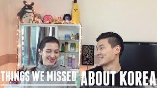 Things We Missed About Korea 캐나다에서 한국에 대해 그리웠던 것들 (자막 CC)