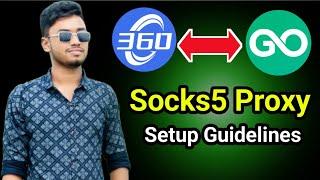 Residential socks5 proxy setup with Gologin | Gologin is the best antidetect browser