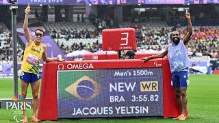 Brazil's Jacques breaks yet another track and field world record at Paris Paralympics | NBC Sports