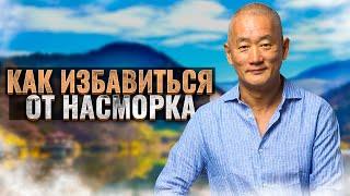 Насморк. Заложенность носа. Как избавиться от насморка. Вибрация тела. Академия Киайдо.