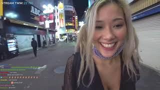 Twitch Streamer imjasmine gets groped in the streets of Shibuya Japan 