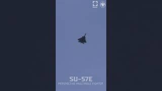 Su-57E perspective multirole fighter