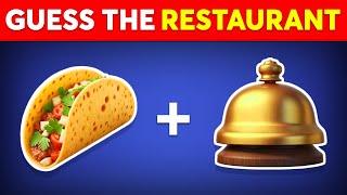 Guess the Fast Food Restaurant by Emoji?  Quiz Alien