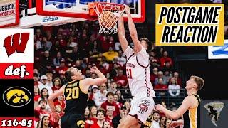 'AN EMBARRASSMENT' | Iowa Basketball hits ALL TIME LOW at Wisconsin | Coach Gary Close reacts