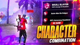 Best Character Combination For BR Rank| BR Rank Best Character Combination | Win every BR Rank