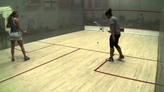 2015 Women's Ivy League College Squash Scrimmages: Columbia and Penn