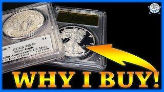 Why I Buy Slabbed Silver Eagles!