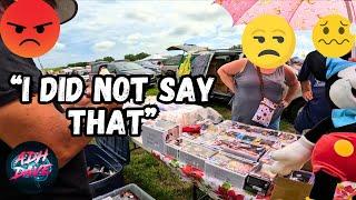 He Got MAD at me at the flea market!