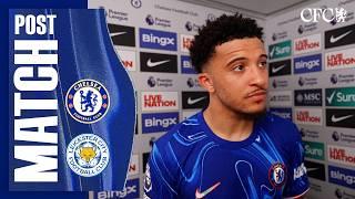 MARESCA & SANCHO react post-Leicester | Chelsea 1-0 Leicester City | Premier League 24/25