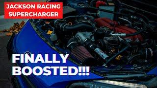 My BRZ is Finally SUPERCHARGED!! Install, Tune, and First Drive!! -- Boosting the BRZ: Episode 2