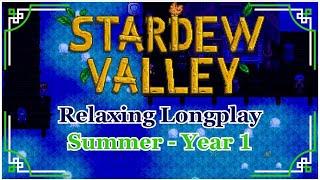 Stardew Valley - Longplay 100% - Summer, Year 1 (No Commentary)