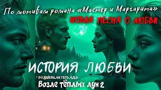 Волшебная тетрадь. "Возле тёплых лун 2"  Новая песня о любви. По мотивам романа Мастер и Маргарита.