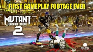 Mutant Football League 2: 1st ever game play Footage