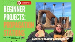 Easy DIY Power-Carved Propagation Stations for Markets: Craft and Sell Your Green Masterpieces! 