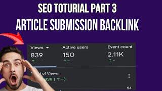 How To Create Article Submission Backlinks (For Beginners)