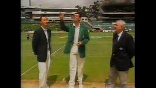 SOUTH AFRICA v ENGLAND 1st TEST MATCH DAY 1 JOHANNESBURG NOVEMBER 25 1999 ORIGINAL UK BROADCAST