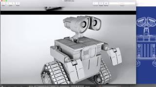 Wall-E Time Lapse Modelling